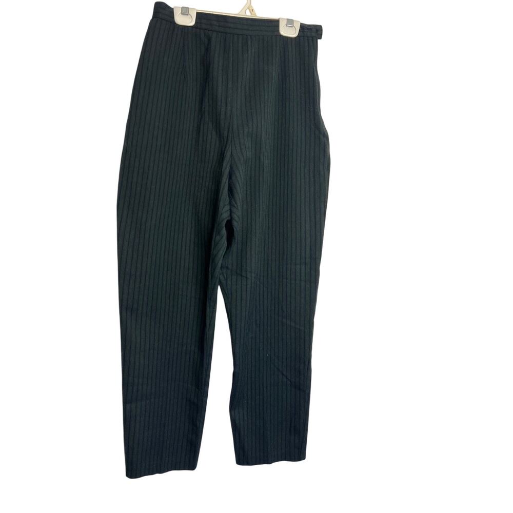 Vintage 80s 90s Stringbean High Waisted Striped Trousers Pants USA -Size 5